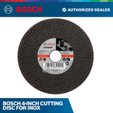 Bosch 4-inch Cutting Disc for INOX